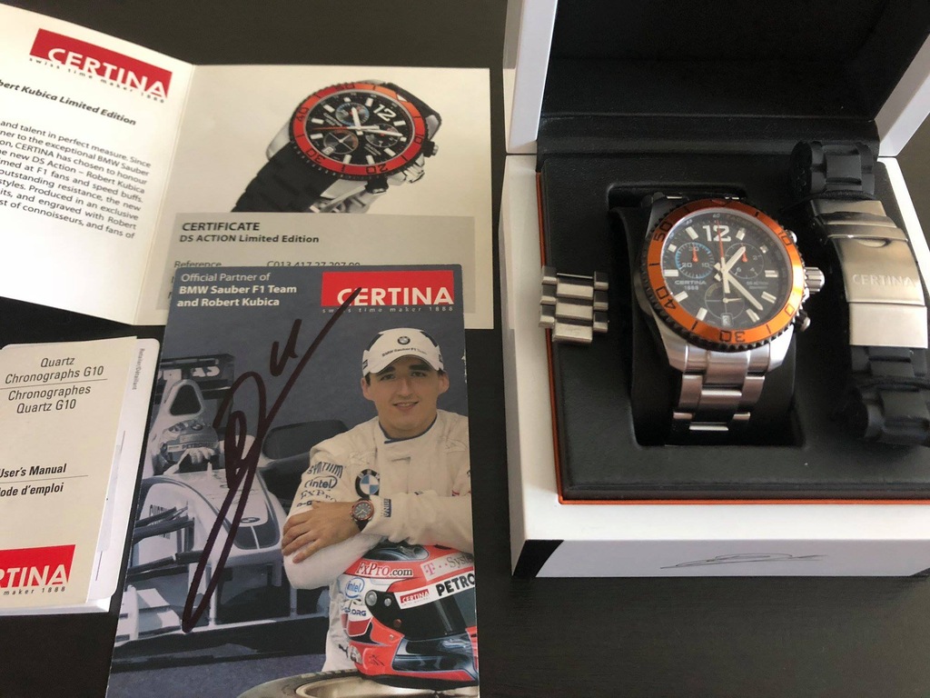 Certina DS Action Chrono Kubica Limited Edition