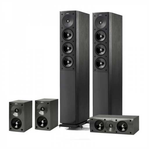 KINO KOLUMNY JAMO S608 HCS3 CZARNE PIANO _RATY 0%