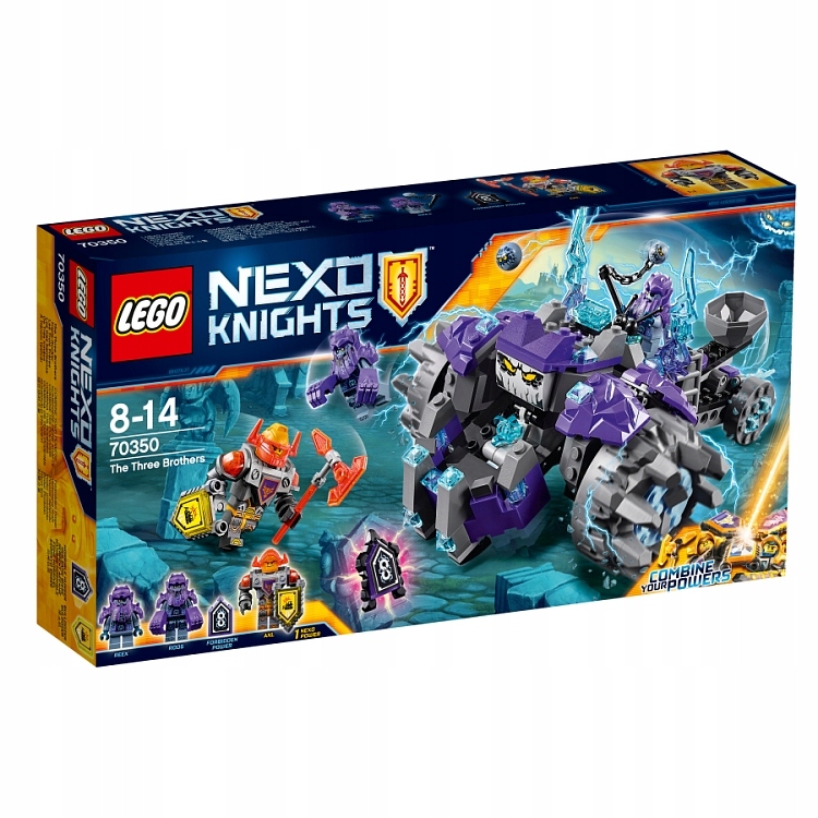 LEGO NEXO Knights Trzej bracia 70350