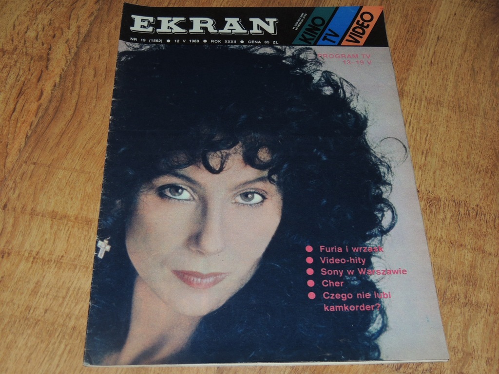 EKRAN 19/1988 Cher, Z Józefowicz, G Lutkiewicz