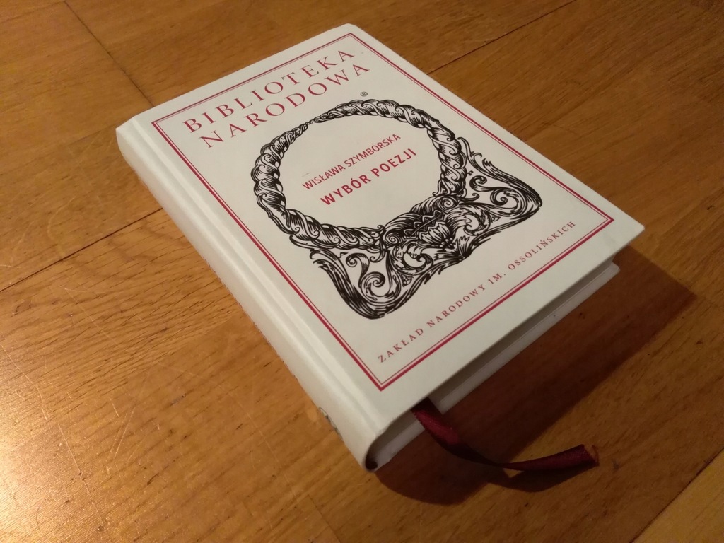 Wisława Szymborska WYBÓR POEZJI opr.tw. BN bdb!