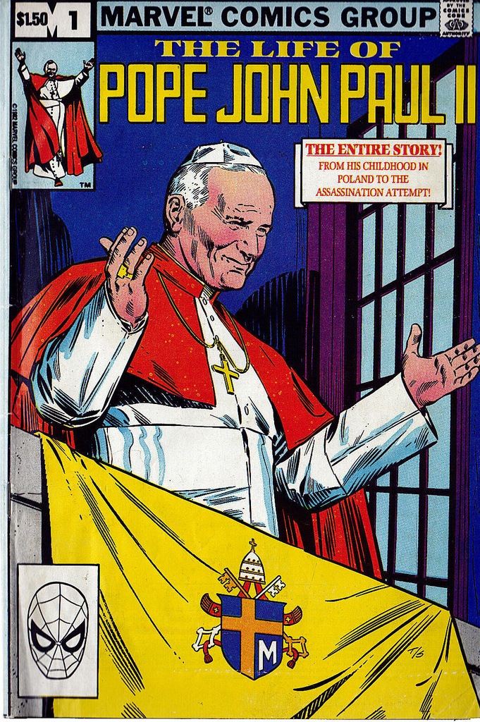 The life of Pope John Paul II - Marvel - unikat!