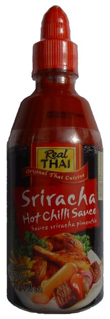 [KŚ] Sos Sriracha Hot Chilli, OSTRY 430ml RealThai