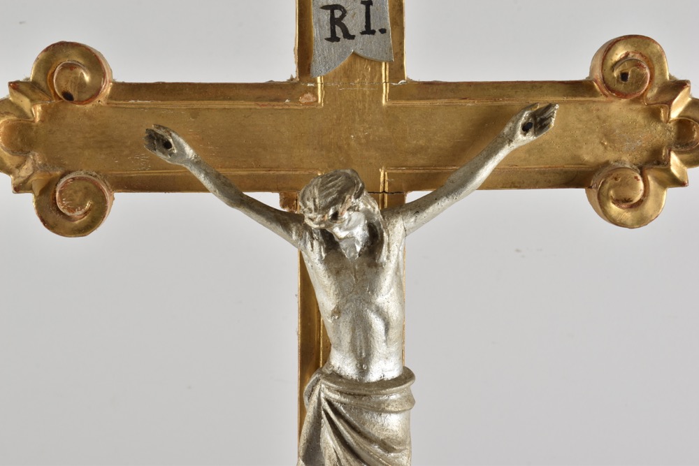 PASYJKA DUZY KRZYŻ KRUCYFIKS BAROKOWY XVIII WIEK