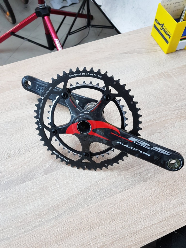 KORBY FULCRUM RACING TORQ RS CARBON + SUPORT IDEAŁ