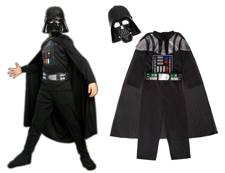 STRÓJ LORD DARTH VADER 9-12 lat STAR WARS 140/146