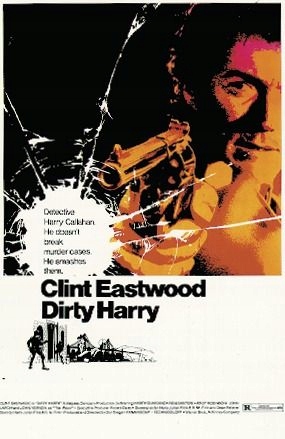 Dirty Harry Clint Eastwood - plakat 67x101 cm