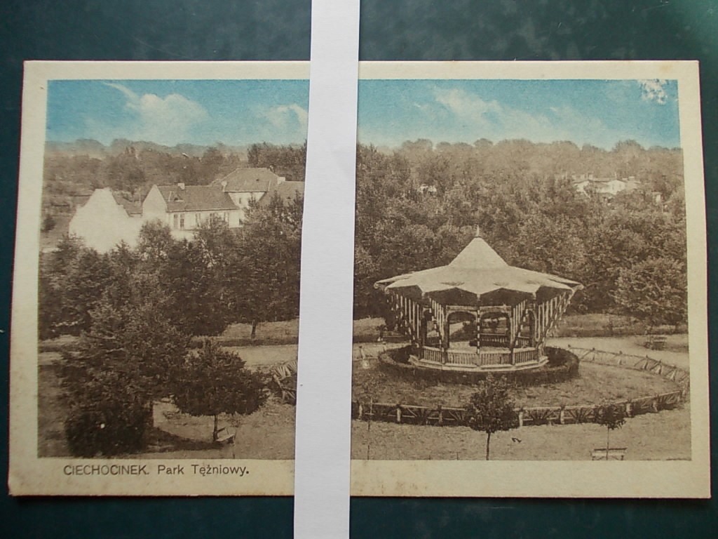 Ciechocinek park tężniowy karuzela