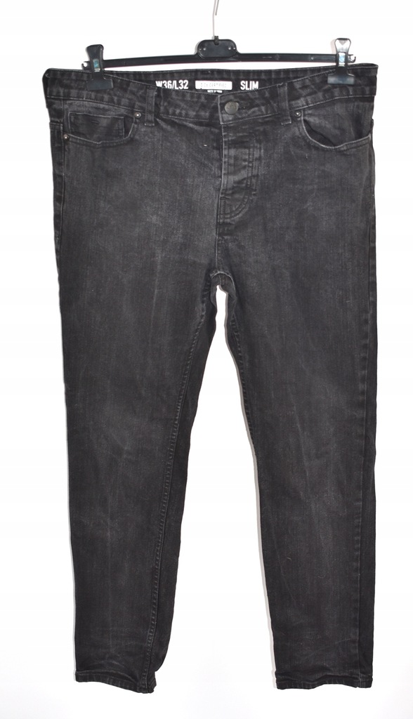 D.CO spodnie męskie jeansowe czarne W36/L32