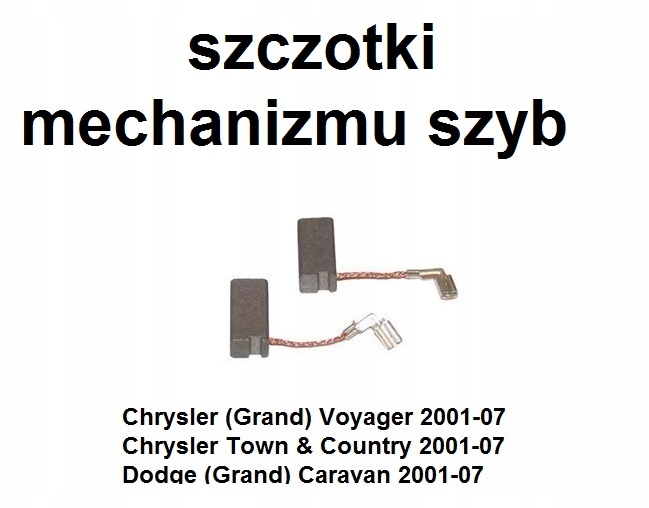 Mechanizm Szyb Szczotki Silniczka Chrysler Town 01 - 7510000148 - Oficjalne Archiwum Allegro