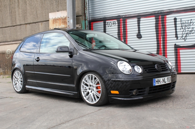 VW Polo 9N Votex MS Design dokładka spoiler przód