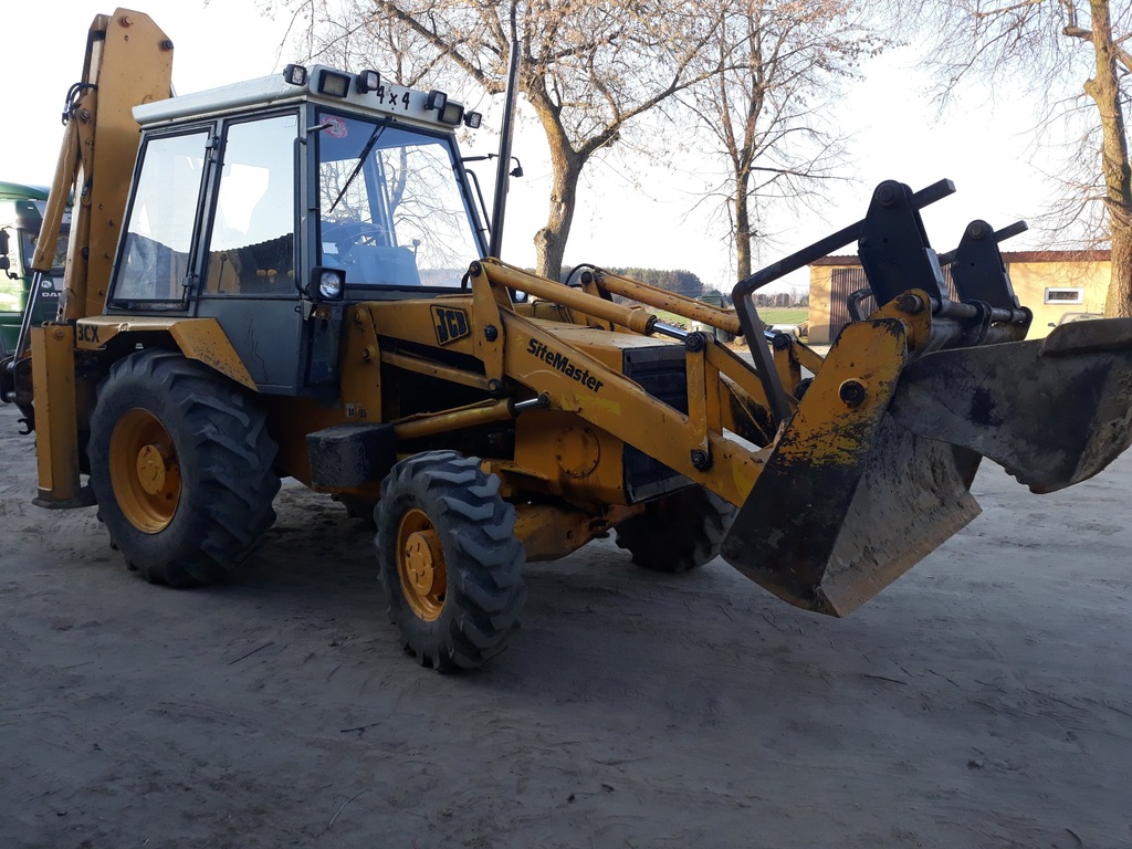 Koparko ładowarka JCB 3 CX SiteMaster 1991 rok