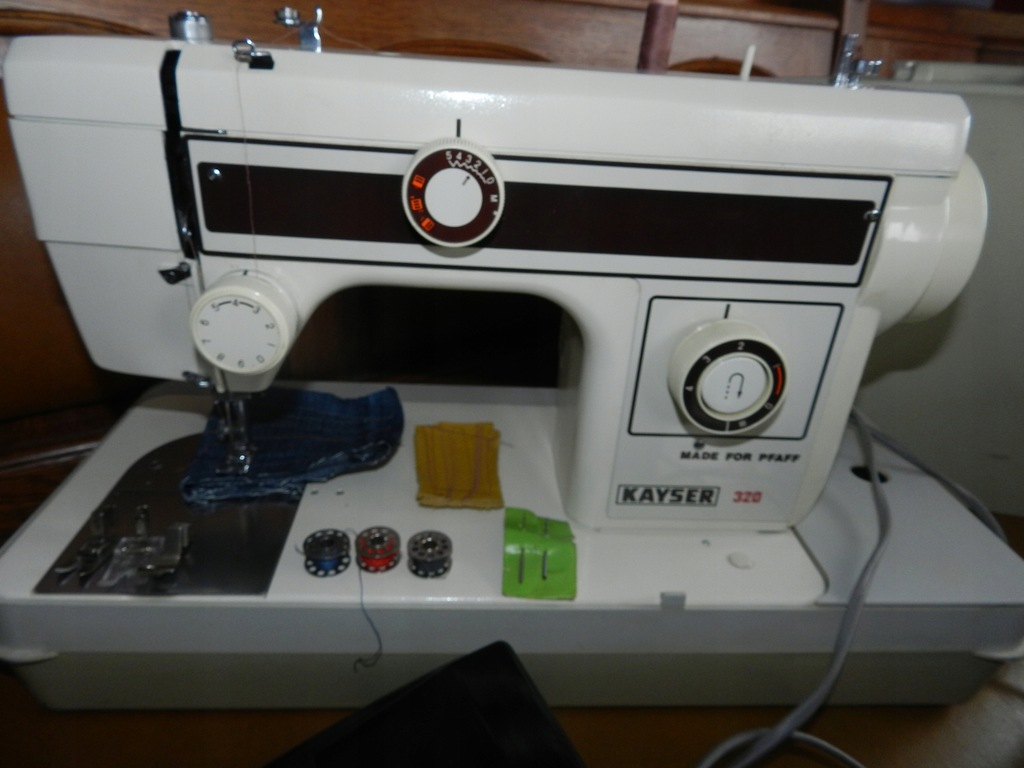 Maszyna Pfaff Kayser 320 skóra,jeans,profesjonal - 7690010322 ...