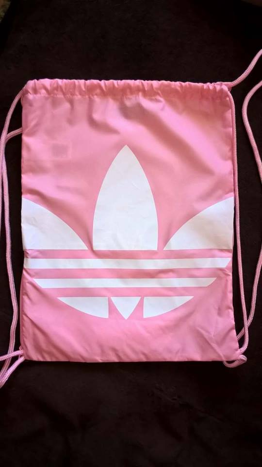 worek torba adidas originals różowy jak nowy !