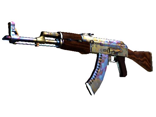 CS:GO SKIN AK-47 Case Hardened (Well-Worn)