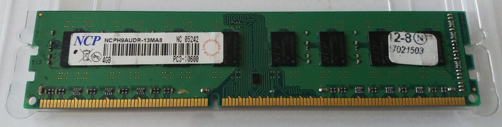 4GB DDR3 1333MHz NCP