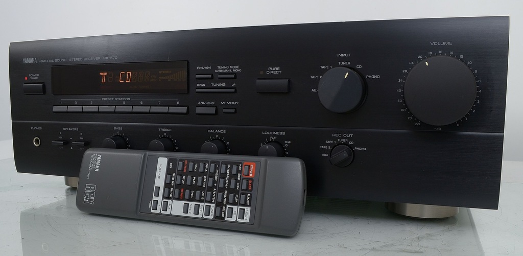 YAMAHA RX-570 Wysokiej Klasy Amplituner Stereo