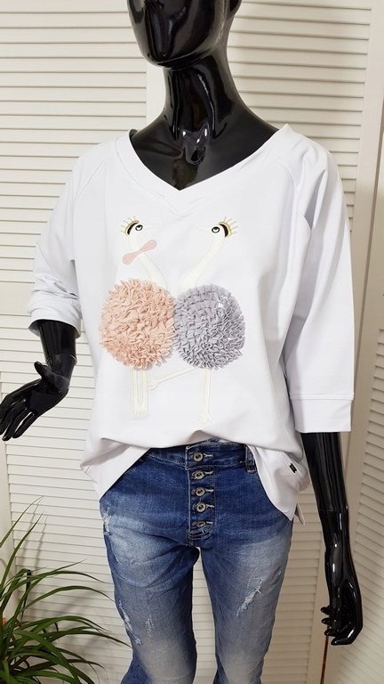 mpbutik megi collection bluzka ptaki s/m