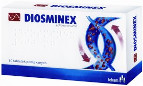 DIOSMINEX, 60 tabletek APTEKA