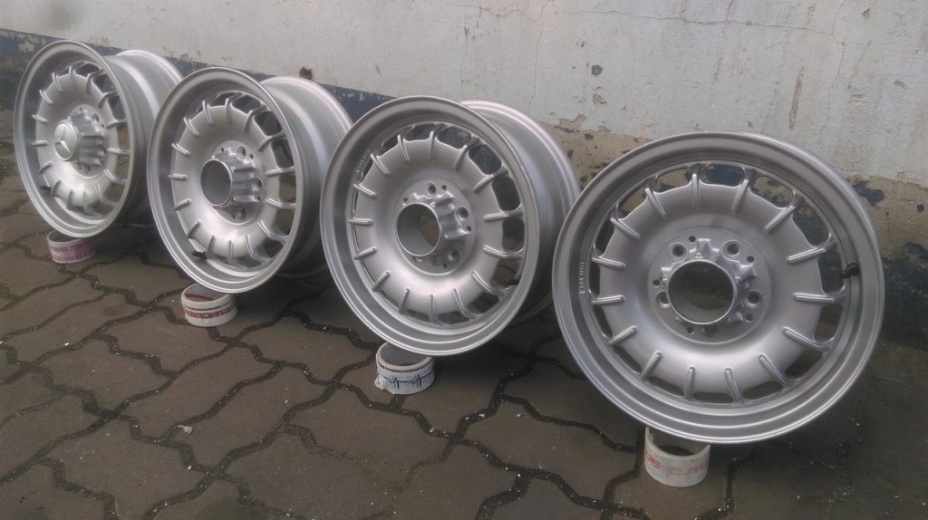MERCEDES W123 W126 FELGI ALUMINIOWE 14'' BAROK