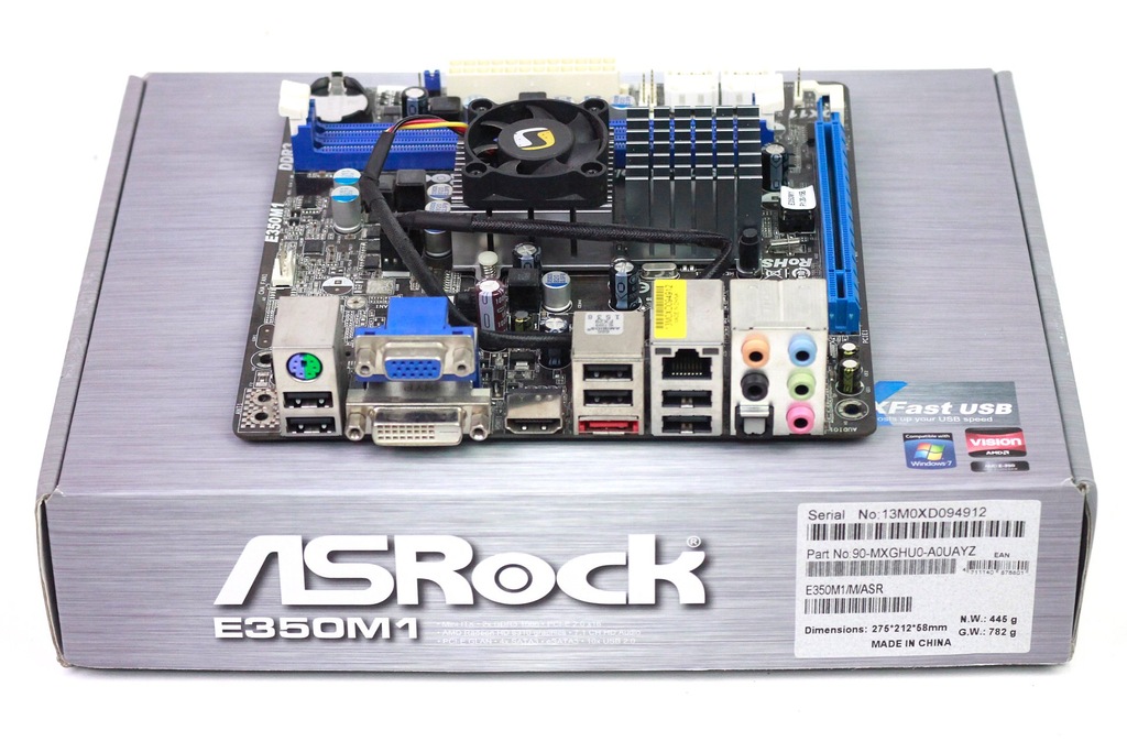ASRock E350M1 DDR3 SATA3 - Warszawa Sklep