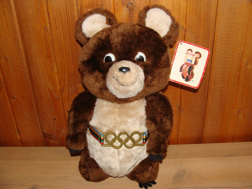 Maskotka Miś Misza Olimpiada Moskwa 1980 Igrzyska