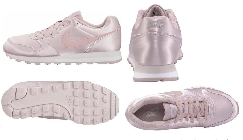 BUTK318 SATYNOWE RÓŻOWE BUTY SPORTOWE NIKE 42