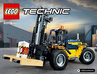 Lego Technic Instrukcja Wózek widłowy 42079
