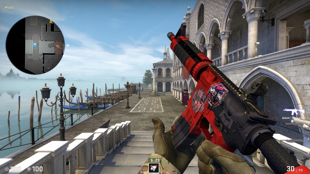 CS:GO M4A4 Evil Daimyo Zly MW STEAM