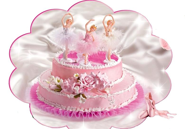 Kardasis figurka na tort Barbie Baletnica Żółta
