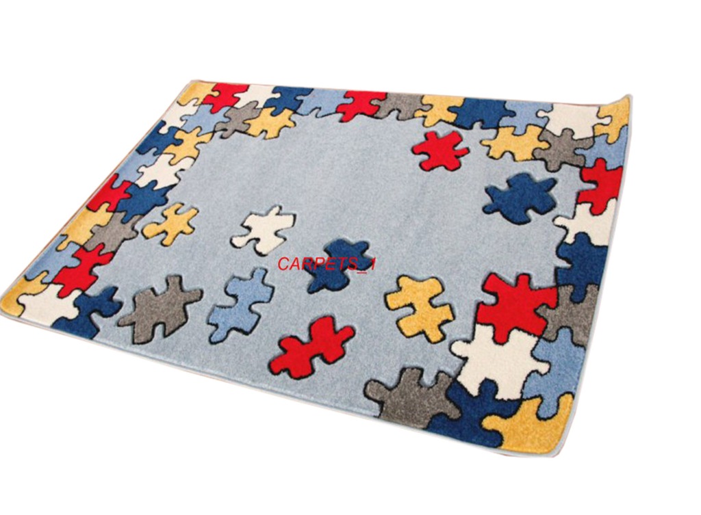 KOLOROWY DYWAN DLA DZIECKA  120x170  PUZZLE