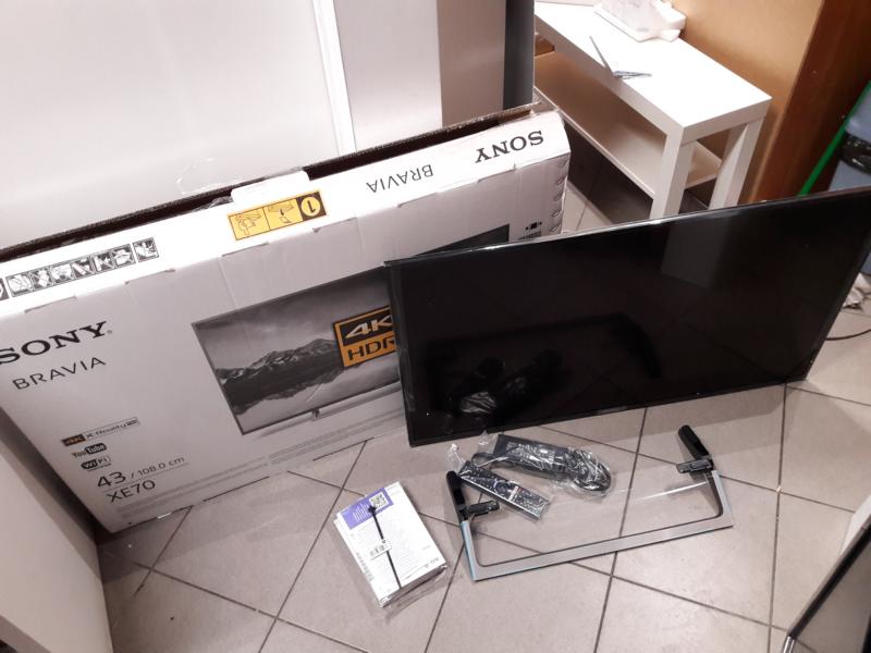 TELEWIZOR LED 43 SONY KD-43XE7005 SMART 4K HDR