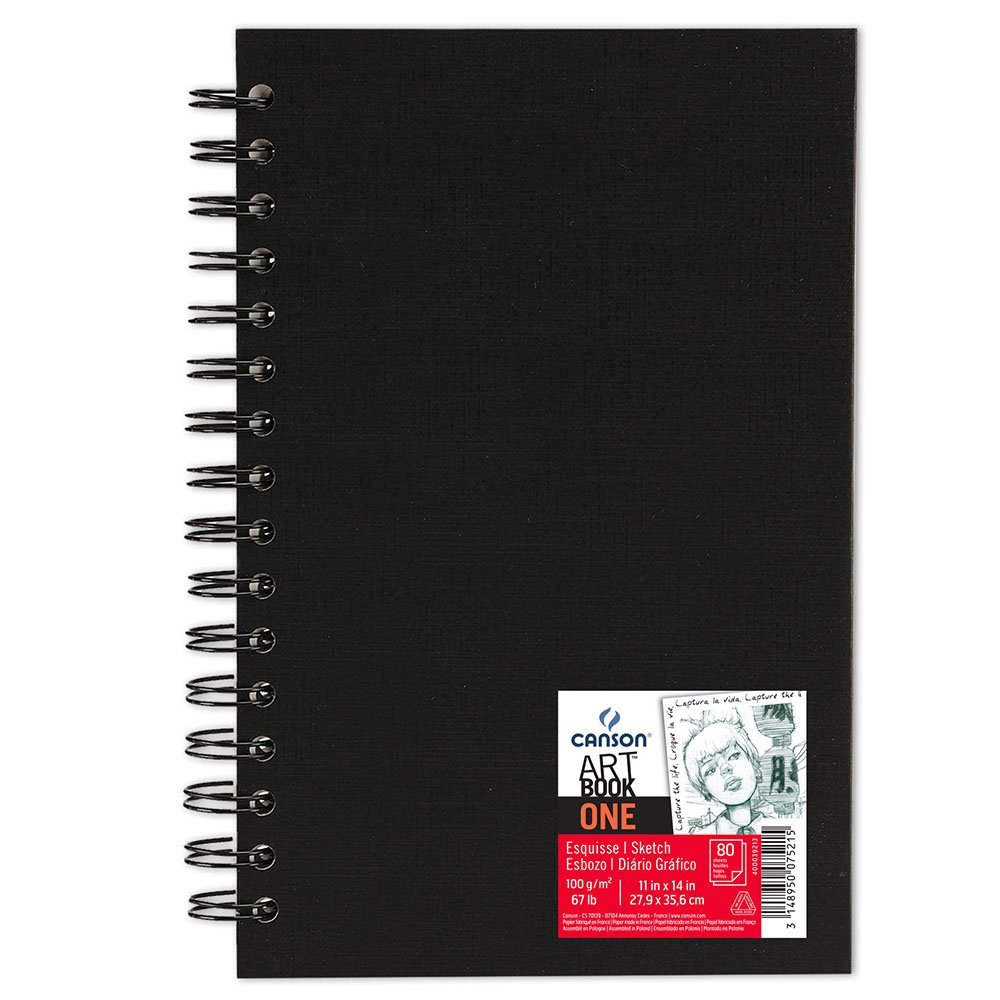 CANSON SZKICOWNIK KOŁOZESZYT ART BOOK ONE A3