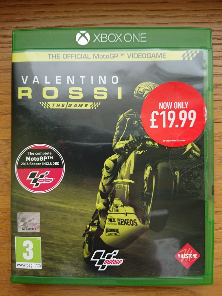 MotoGP 16 // VALENTINO ROSSI // XBOX ONE // X1