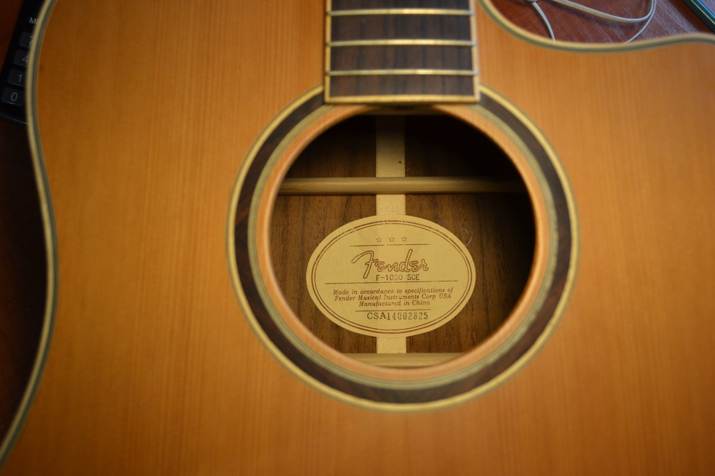 Fender F-1030 SCE gitara elektroakustyczna