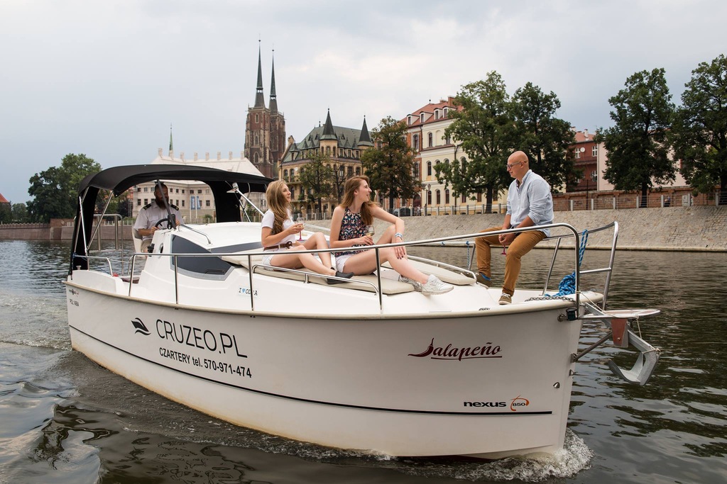 PROMOCJA Jacht Nexus 850 czarter Mazury Wakacje