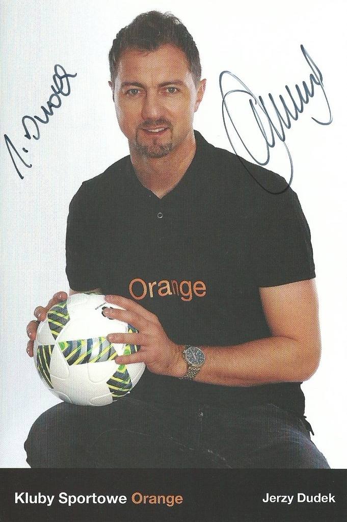AUTOGRAF JERZY DUDEK PIŁKA NOŻNA ORYGINAŁ BRAMKARZ