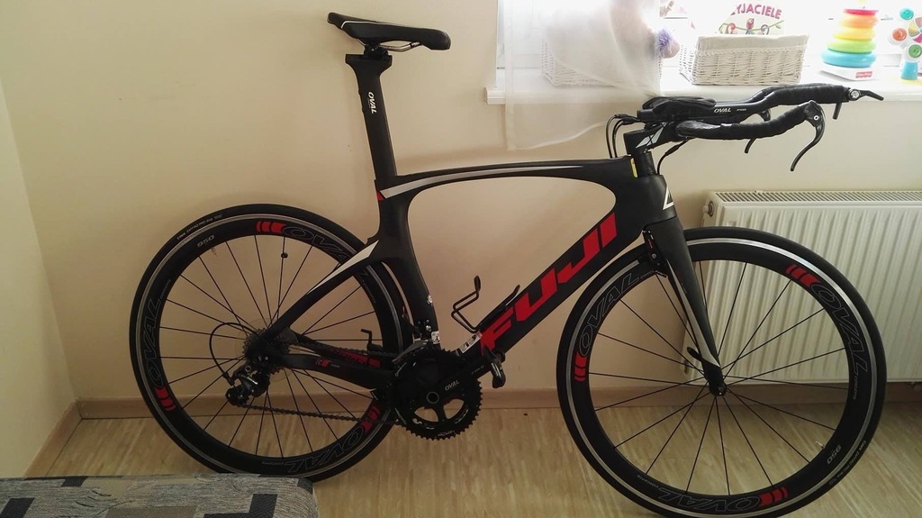 fuji norcom straight 2.1 triathlon, carbon 53cm