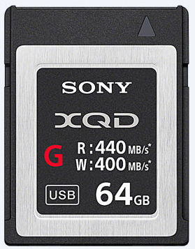 Karta pamięci Sony XQD G 64GB 440 mb/s NOWA GWAR
