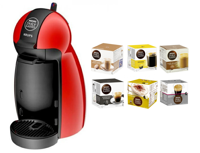 Ekspres Krups Piccolo KP1006 + kawa Dolce Gusto