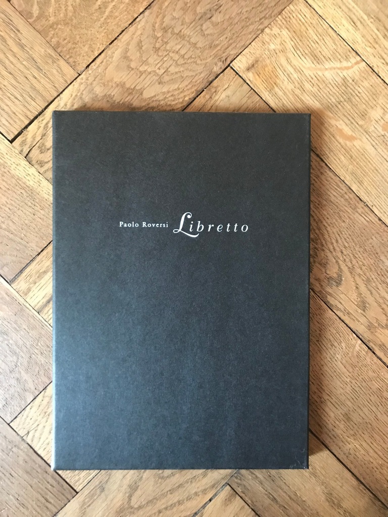 Album Paolo Roversi Libretto