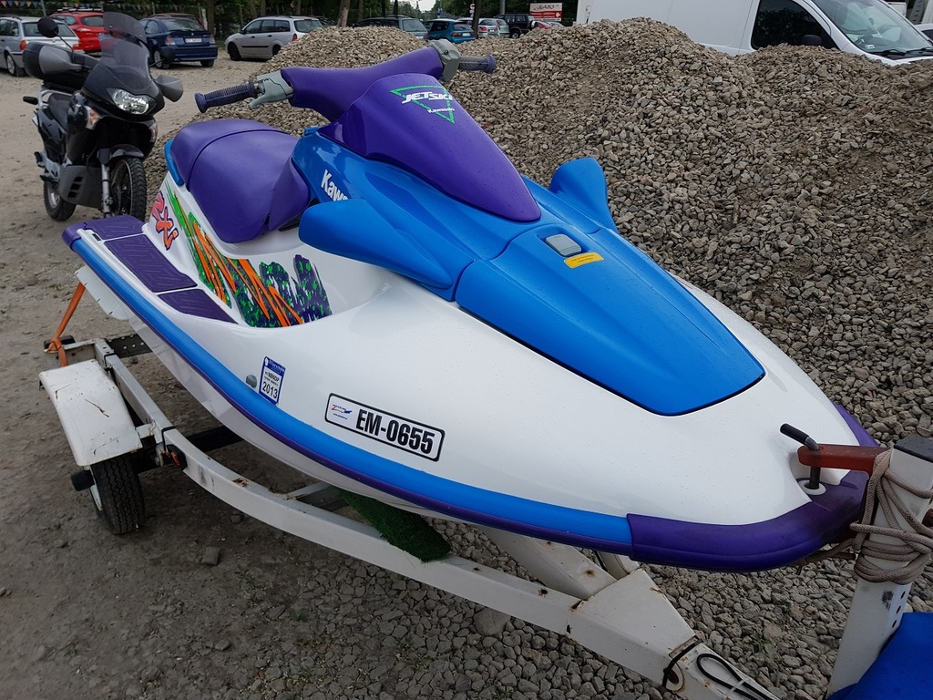 Skuter Wodny KAWASAKI ZXi 750 SKI JET Przyczepa PŃ