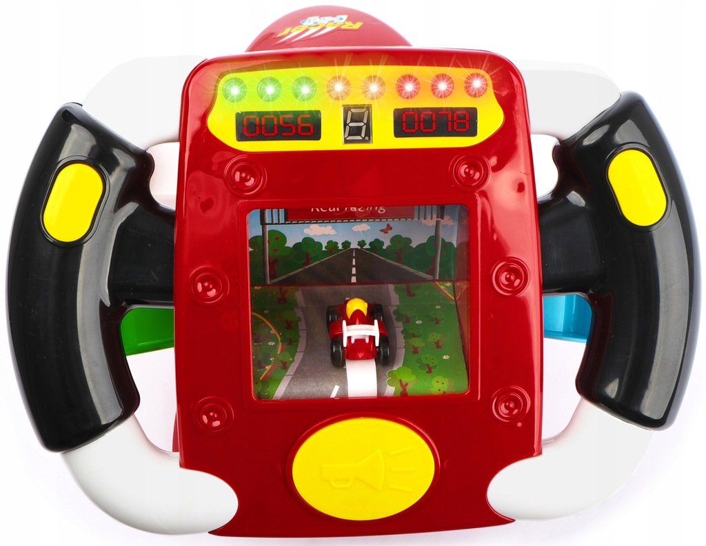 KIEROWNICA INTERAKTYWNA DLA DZIECI SYMULATOR JAZDY