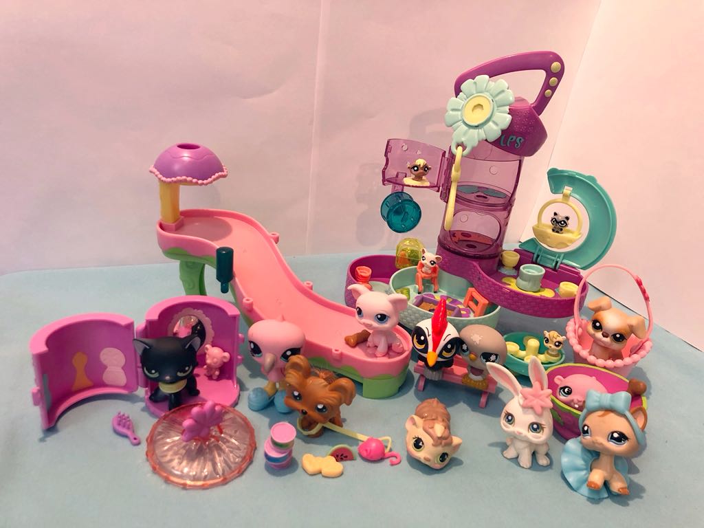 Littlest Petshop zestaw domek mini petshopy