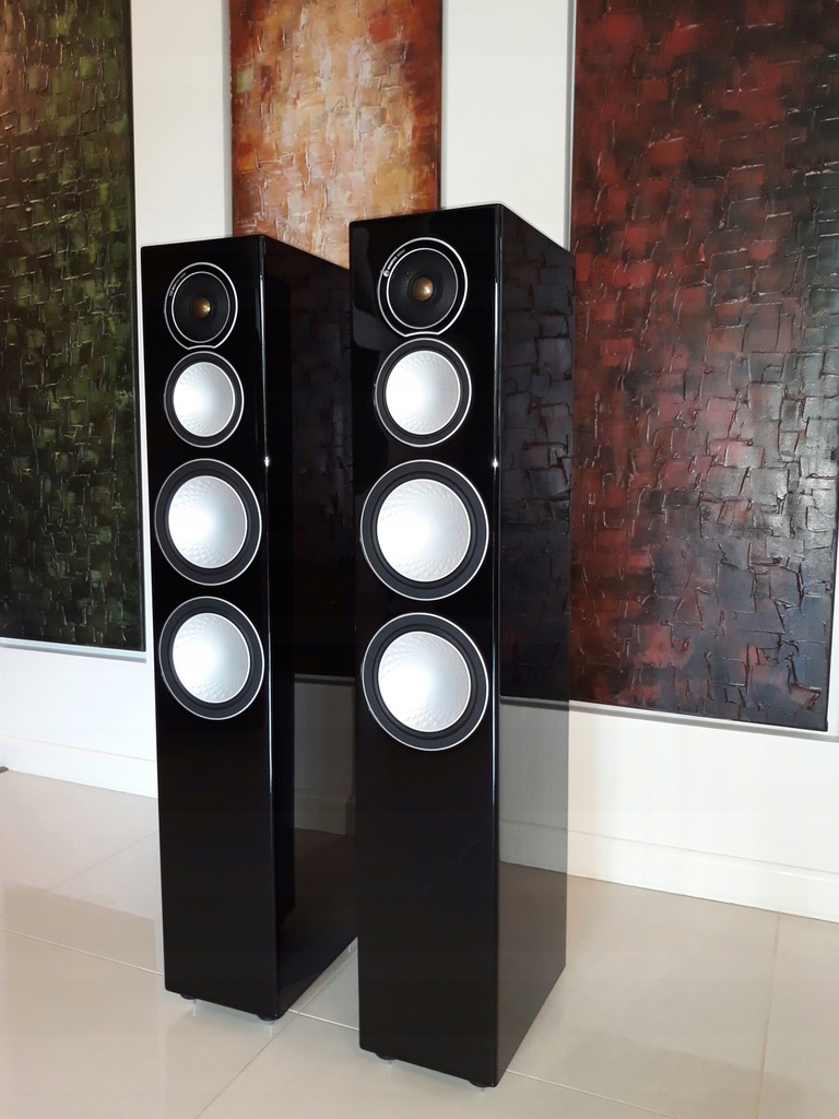 Kolumny Monitor Audio Silver 8 czarny lakier