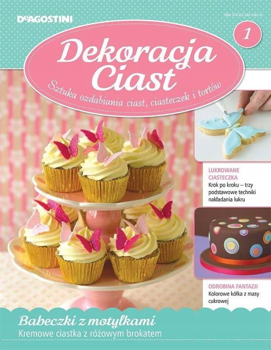 Dekoracja ciast De Agostini 22 numery