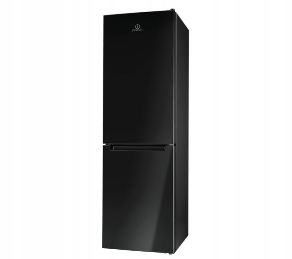 Lodówka Indesit LI8 FF2 K (czarna) 215 l / 90 l