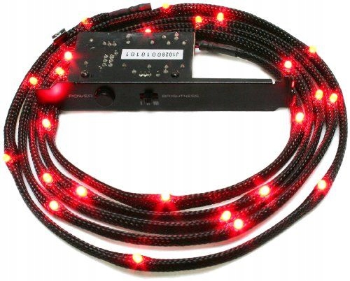 @NN1374 NZXT Kabel sznur ledowy 2m czerwony LED PC