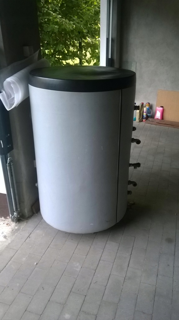 BOJLER WYMIENNIK CIEPŁEJ WODY 200L Z WĘŻOWNICĄ