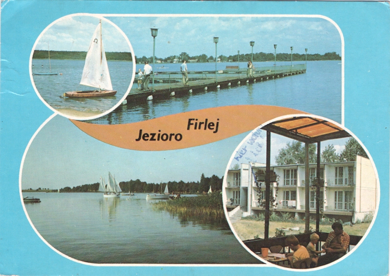 FIRLEJ - okolice LUBARTÓW - JEZIORO + OŚRODEK 1980